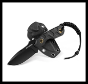 FLISSA G10ハンドル D2鋼 シースナイフ